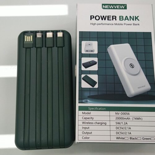 Newvew Wireless Power Bank 20000mAh