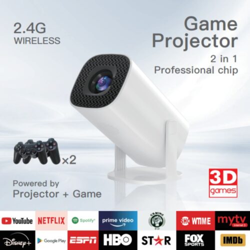 Android Tv 2-in-1 Game Projector